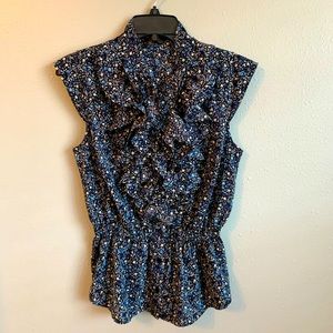 THE LIMITED Ruffle Blouse Size Medium